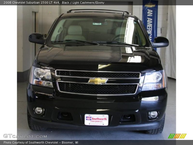 Black / Light Cashmere/Ebony 2008 Chevrolet Suburban 1500 LT 4x4
