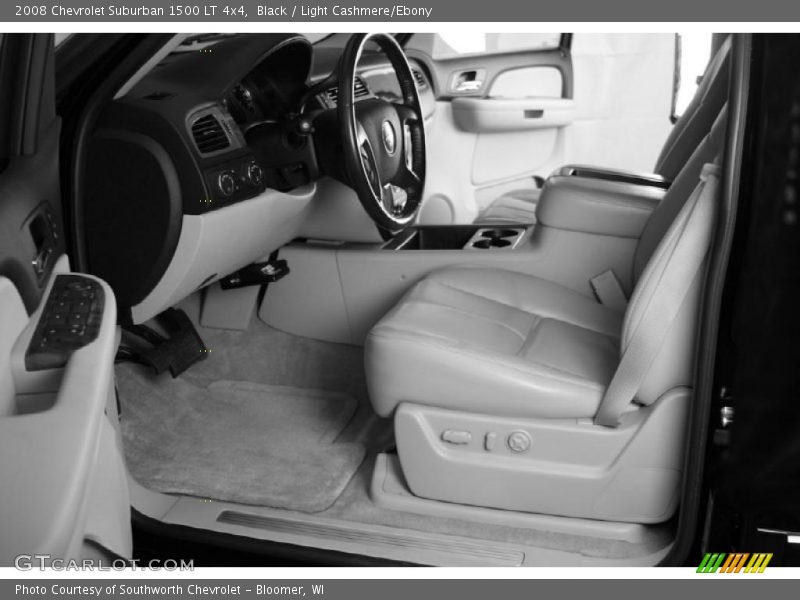 Black / Light Cashmere/Ebony 2008 Chevrolet Suburban 1500 LT 4x4
