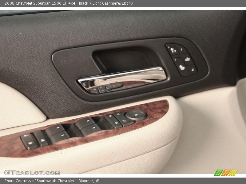 Black / Light Cashmere/Ebony 2008 Chevrolet Suburban 1500 LT 4x4