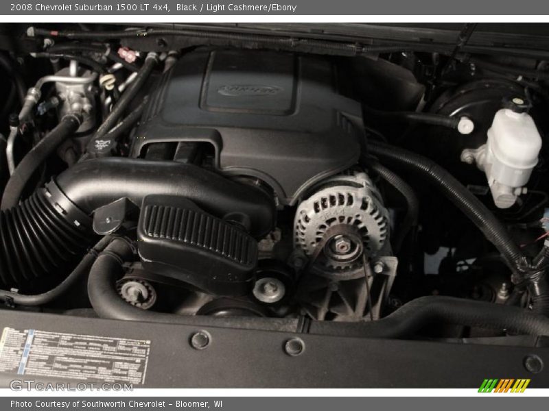 Black / Light Cashmere/Ebony 2008 Chevrolet Suburban 1500 LT 4x4