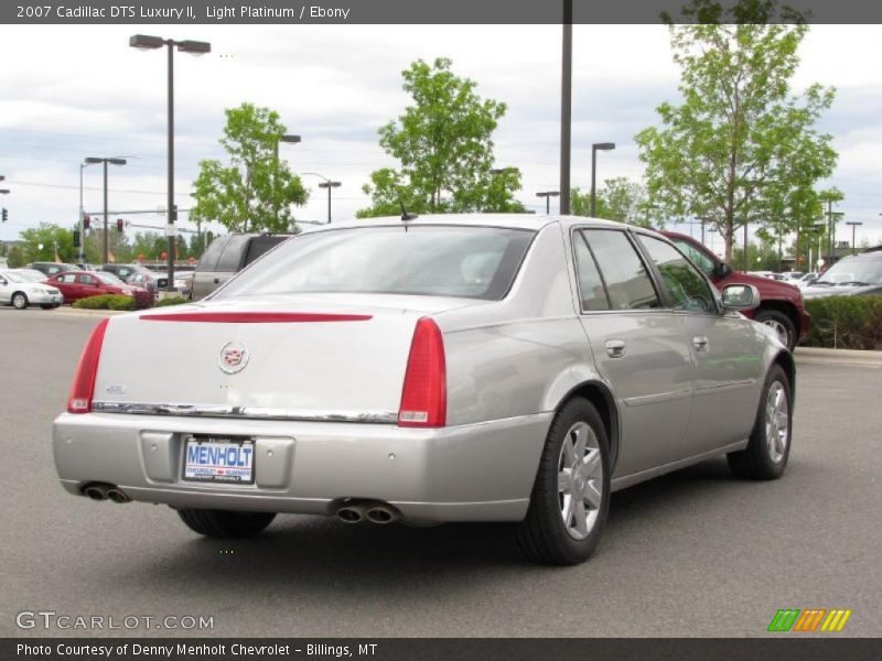 Light Platinum / Ebony 2007 Cadillac DTS Luxury II