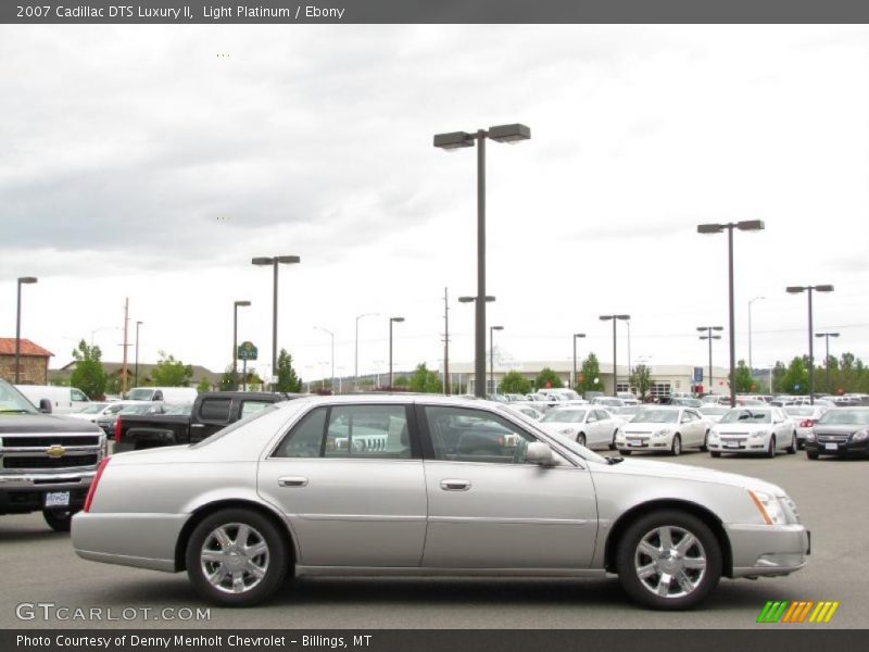 Light Platinum / Ebony 2007 Cadillac DTS Luxury II