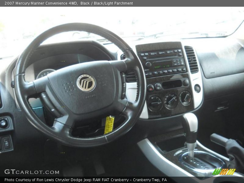Black / Black/Light Parchment 2007 Mercury Mariner Convenience 4WD