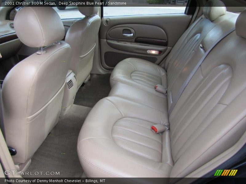 Deep Sapphire Blue Pearl / Sandstone 2001 Chrysler 300 M Sedan