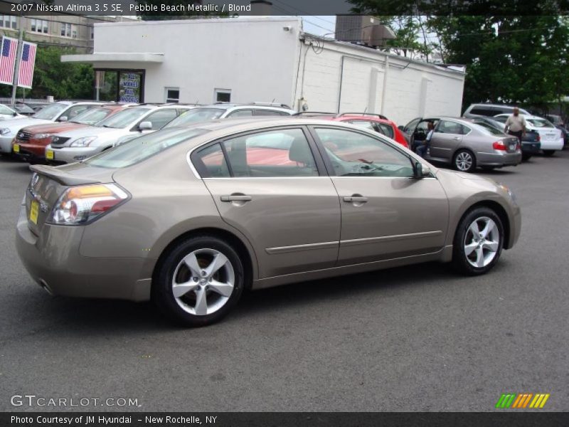 Pebble Beach Metallic / Blond 2007 Nissan Altima 3.5 SE