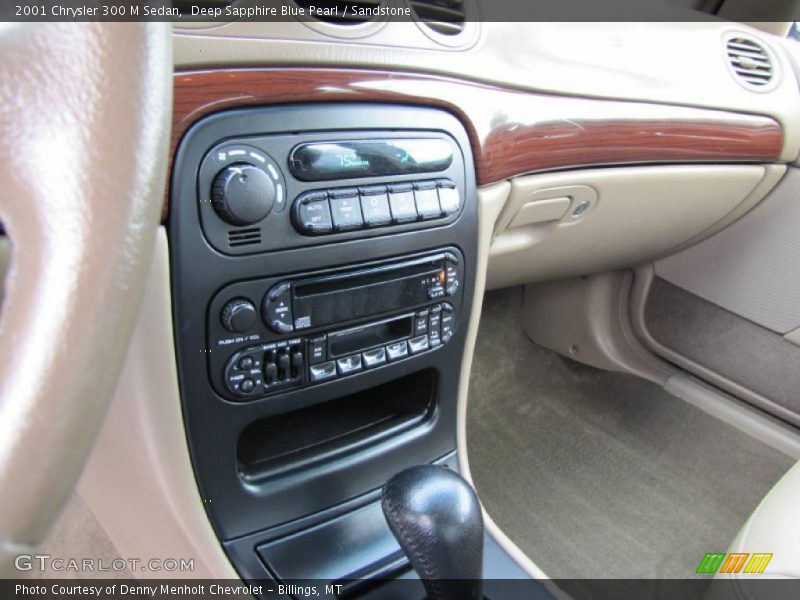 Deep Sapphire Blue Pearl / Sandstone 2001 Chrysler 300 M Sedan
