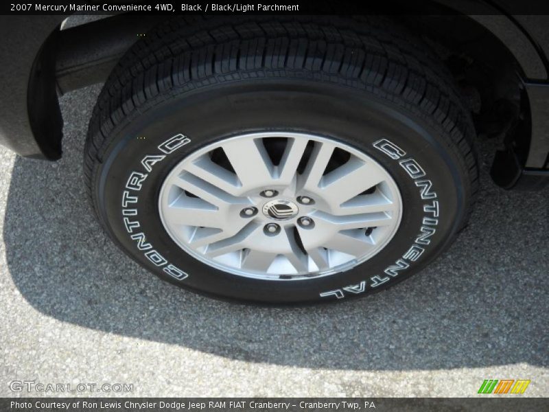 Black / Black/Light Parchment 2007 Mercury Mariner Convenience 4WD