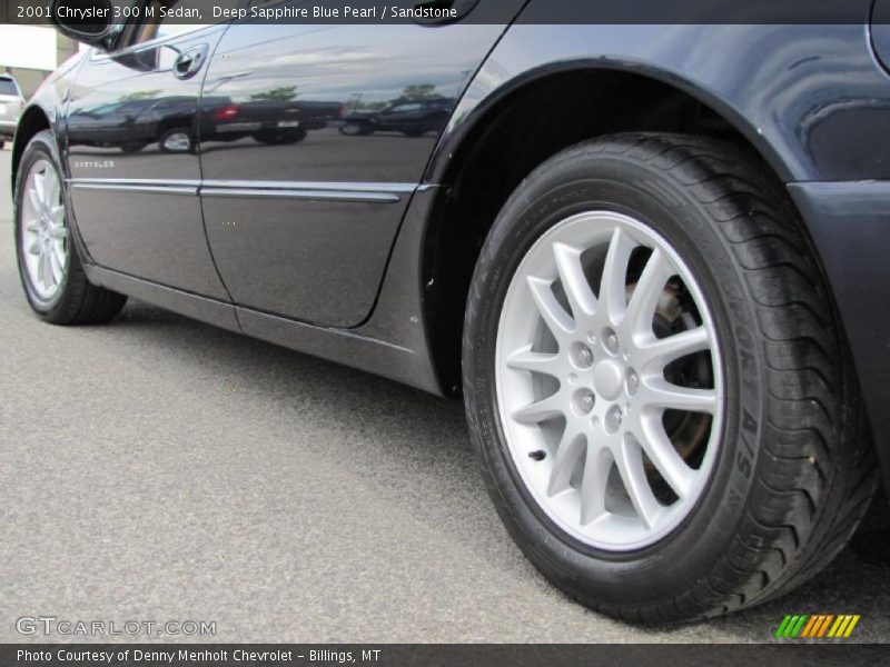 Deep Sapphire Blue Pearl / Sandstone 2001 Chrysler 300 M Sedan