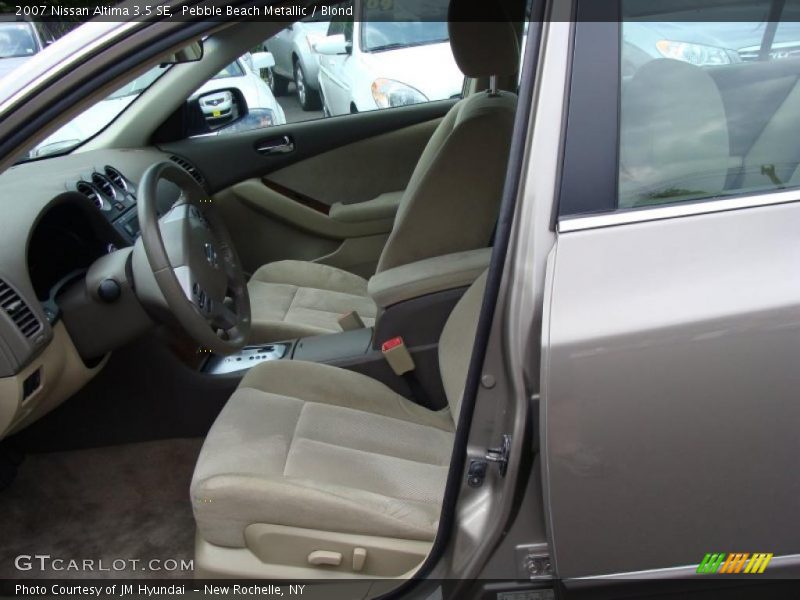 Pebble Beach Metallic / Blond 2007 Nissan Altima 3.5 SE