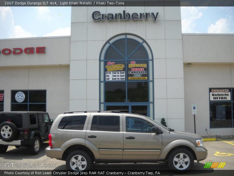 Light Khaki Metallic / Khaki Two-Tone 2007 Dodge Durango SLT 4x4