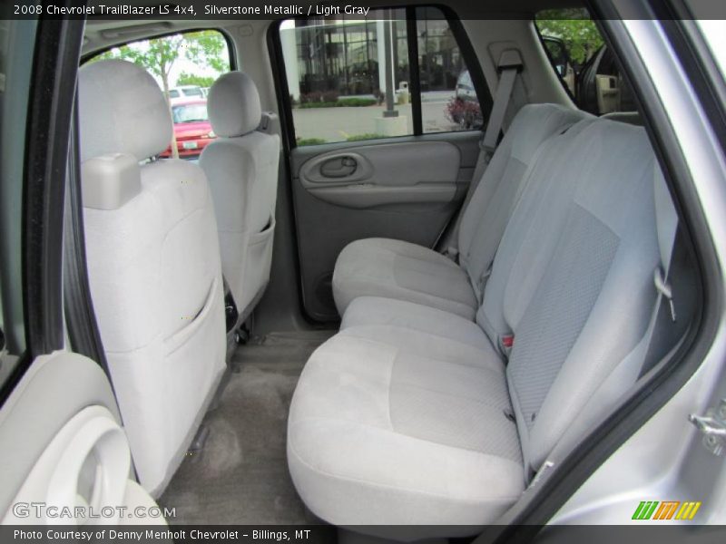 Silverstone Metallic / Light Gray 2008 Chevrolet TrailBlazer LS 4x4
