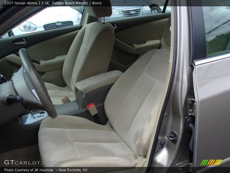 Pebble Beach Metallic / Blond 2007 Nissan Altima 3.5 SE