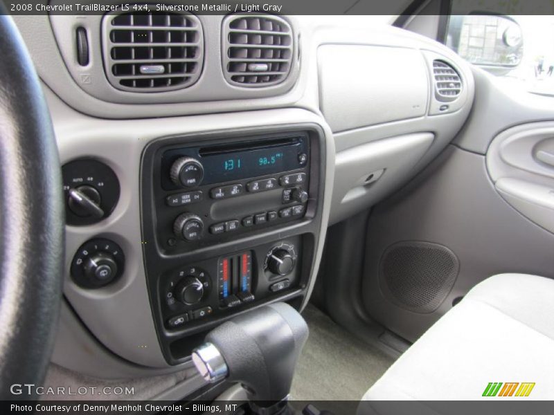 Silverstone Metallic / Light Gray 2008 Chevrolet TrailBlazer LS 4x4