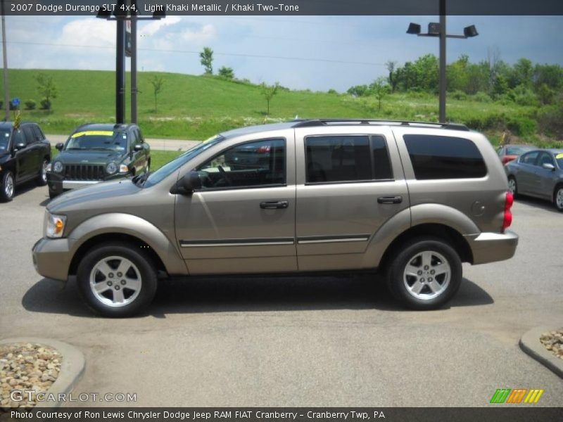 Light Khaki Metallic / Khaki Two-Tone 2007 Dodge Durango SLT 4x4