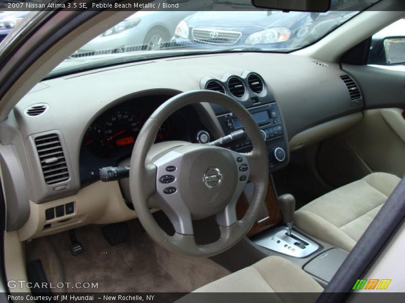 Pebble Beach Metallic / Blond 2007 Nissan Altima 3.5 SE