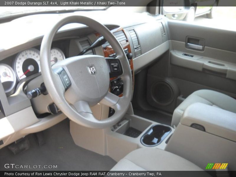Light Khaki Metallic / Khaki Two-Tone 2007 Dodge Durango SLT 4x4
