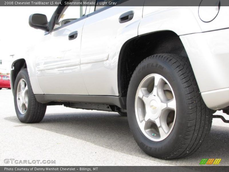 Silverstone Metallic / Light Gray 2008 Chevrolet TrailBlazer LS 4x4