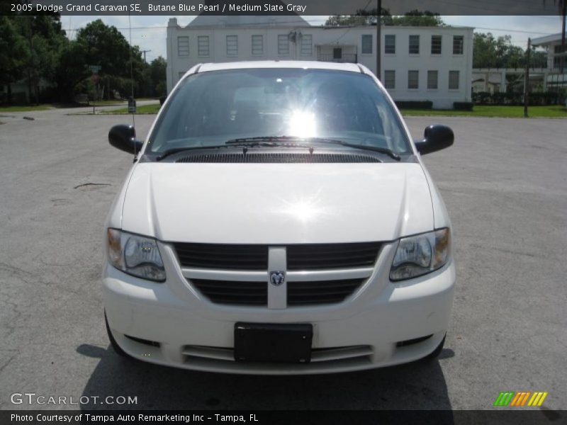 Butane Blue Pearl / Medium Slate Gray 2005 Dodge Grand Caravan SE