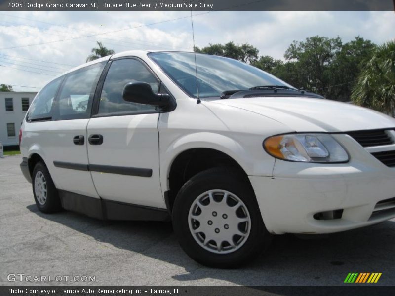 Butane Blue Pearl / Medium Slate Gray 2005 Dodge Grand Caravan SE