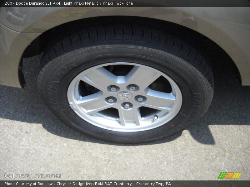 Light Khaki Metallic / Khaki Two-Tone 2007 Dodge Durango SLT 4x4