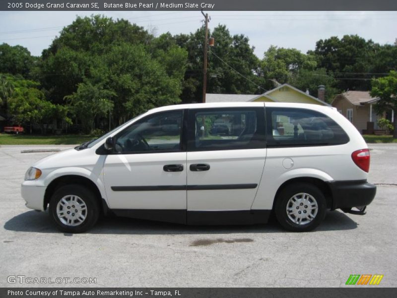 Butane Blue Pearl / Medium Slate Gray 2005 Dodge Grand Caravan SE