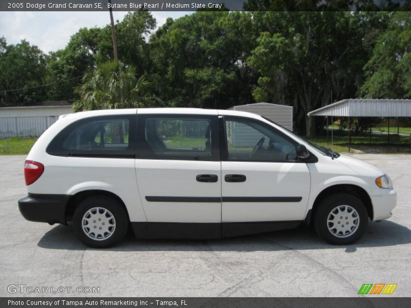 Butane Blue Pearl / Medium Slate Gray 2005 Dodge Grand Caravan SE