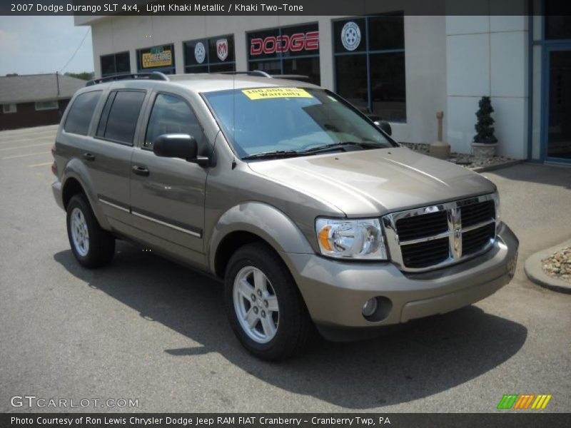 Light Khaki Metallic / Khaki Two-Tone 2007 Dodge Durango SLT 4x4