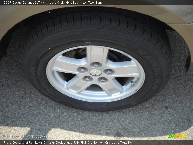 Light Khaki Metallic / Khaki Two-Tone 2007 Dodge Durango SLT 4x4