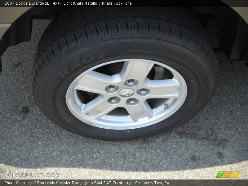 Light Khaki Metallic / Khaki Two-Tone 2007 Dodge Durango SLT 4x4