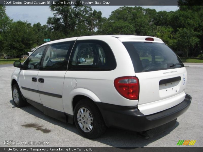 Butane Blue Pearl / Medium Slate Gray 2005 Dodge Grand Caravan SE