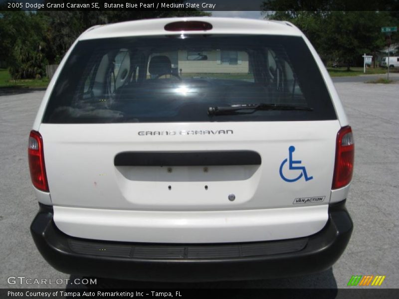 Butane Blue Pearl / Medium Slate Gray 2005 Dodge Grand Caravan SE