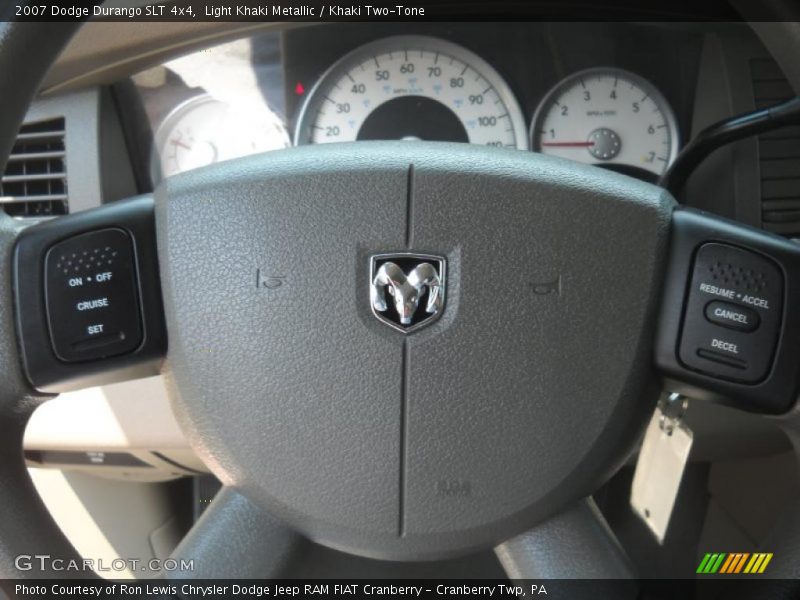 Light Khaki Metallic / Khaki Two-Tone 2007 Dodge Durango SLT 4x4
