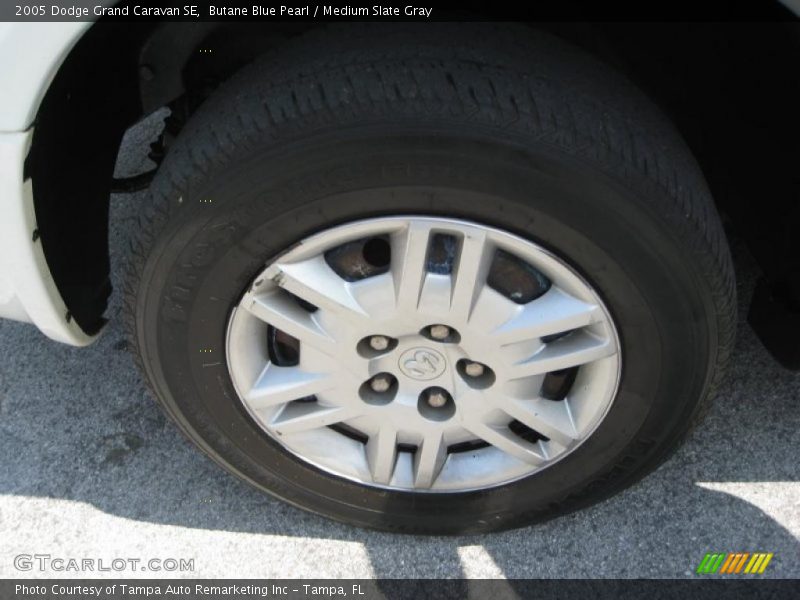 Butane Blue Pearl / Medium Slate Gray 2005 Dodge Grand Caravan SE