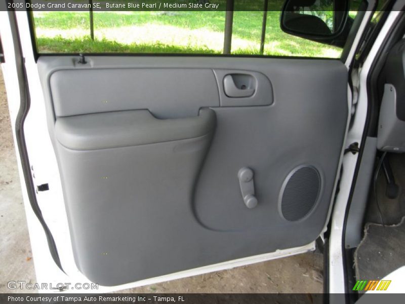Butane Blue Pearl / Medium Slate Gray 2005 Dodge Grand Caravan SE