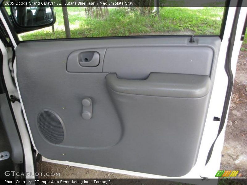 Butane Blue Pearl / Medium Slate Gray 2005 Dodge Grand Caravan SE