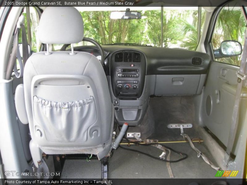 Butane Blue Pearl / Medium Slate Gray 2005 Dodge Grand Caravan SE