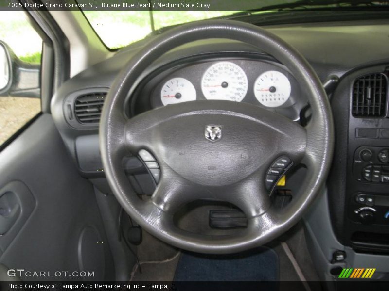 Butane Blue Pearl / Medium Slate Gray 2005 Dodge Grand Caravan SE