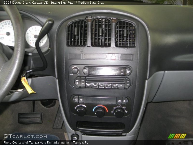 Butane Blue Pearl / Medium Slate Gray 2005 Dodge Grand Caravan SE