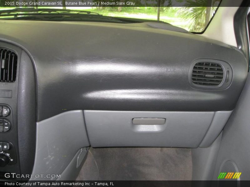 Butane Blue Pearl / Medium Slate Gray 2005 Dodge Grand Caravan SE