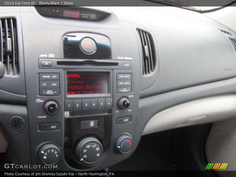Ebony Black / Stone 2010 Kia Forte EX