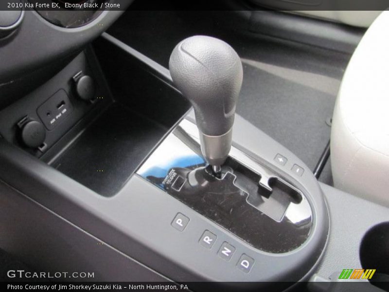 Ebony Black / Stone 2010 Kia Forte EX