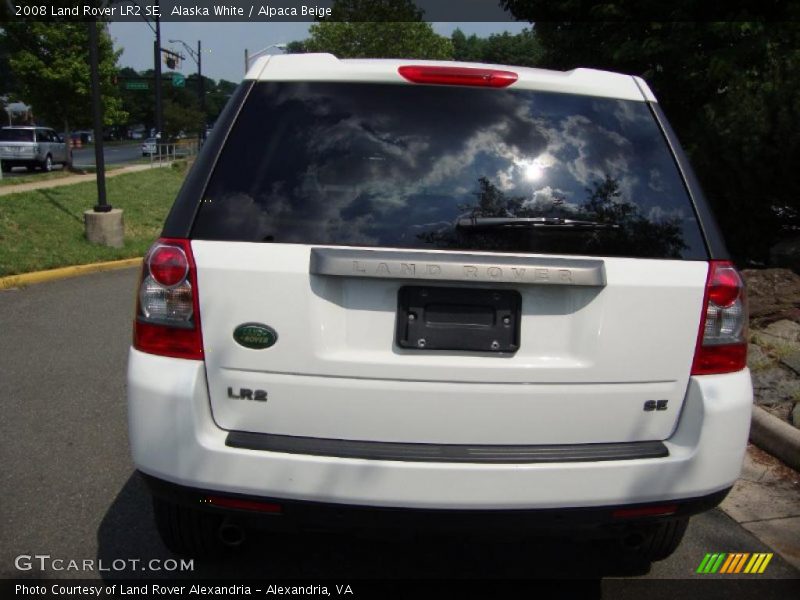 Alaska White / Alpaca Beige 2008 Land Rover LR2 SE