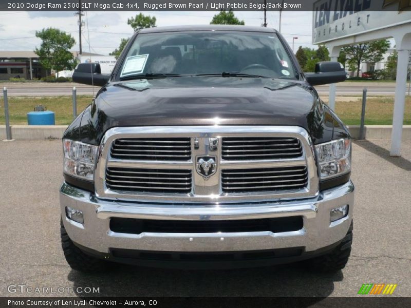 Rugged Brown Pearl / Light Pebble Beige/Bark Brown 2010 Dodge Ram 2500 SLT Mega Cab 4x4