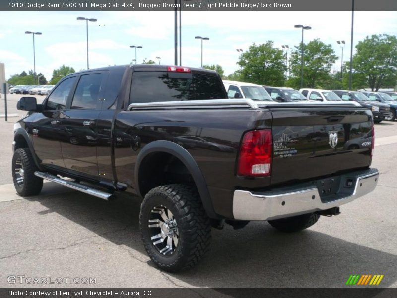 Rugged Brown Pearl / Light Pebble Beige/Bark Brown 2010 Dodge Ram 2500 SLT Mega Cab 4x4