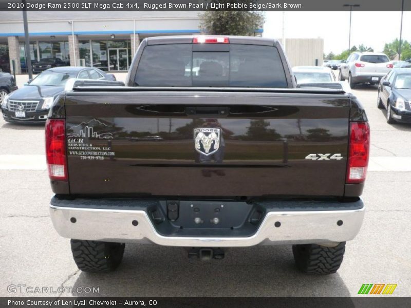 Rugged Brown Pearl / Light Pebble Beige/Bark Brown 2010 Dodge Ram 2500 SLT Mega Cab 4x4
