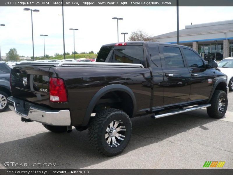 Rugged Brown Pearl / Light Pebble Beige/Bark Brown 2010 Dodge Ram 2500 SLT Mega Cab 4x4