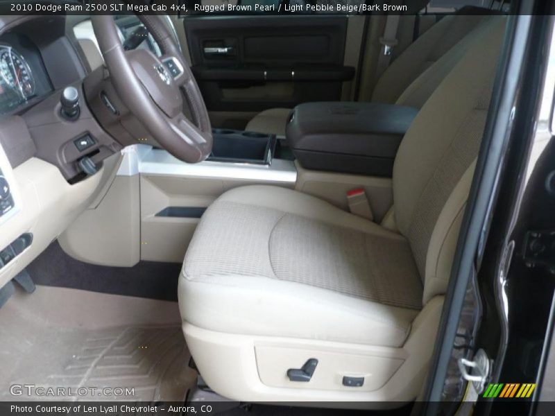 Rugged Brown Pearl / Light Pebble Beige/Bark Brown 2010 Dodge Ram 2500 SLT Mega Cab 4x4