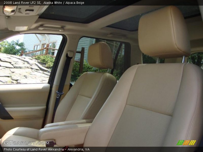 Alaska White / Alpaca Beige 2008 Land Rover LR2 SE