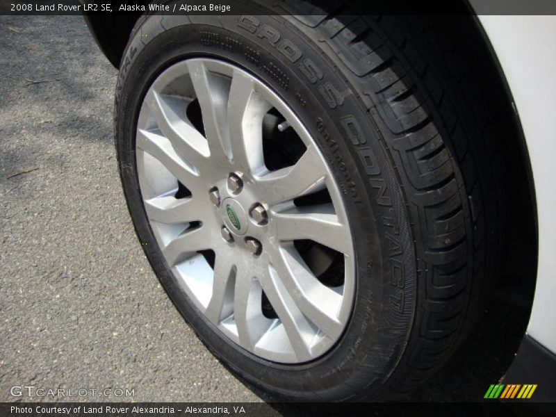 Alaska White / Alpaca Beige 2008 Land Rover LR2 SE