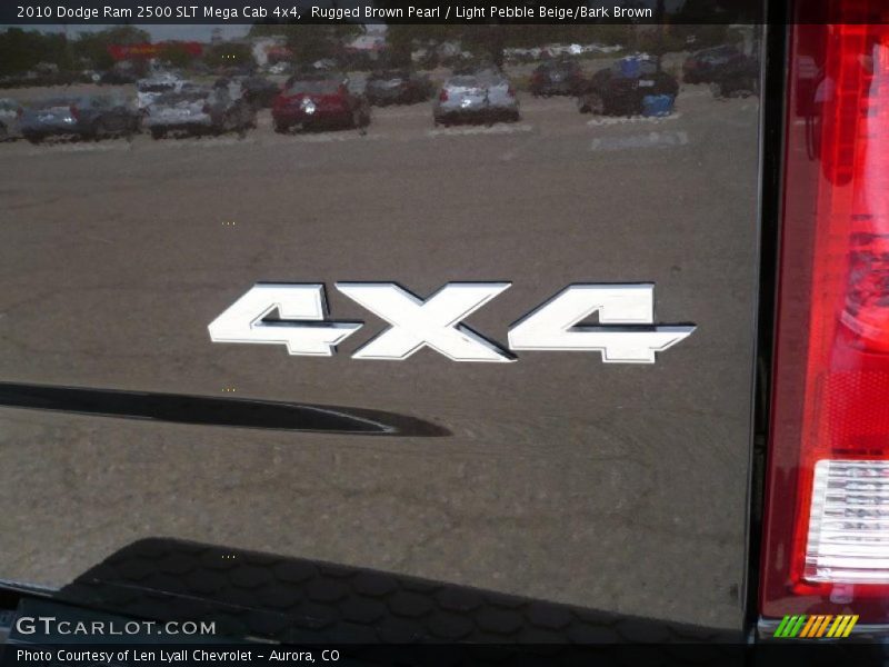 Rugged Brown Pearl / Light Pebble Beige/Bark Brown 2010 Dodge Ram 2500 SLT Mega Cab 4x4